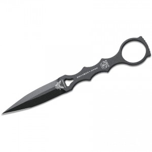 Genuine Benchmade SOCP Dagger 3.22" Black Blade, Sand Sheath - 176BKSN