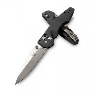 Limited Sale Benchmade Emissary AXIS Assisted Folding Knife 3" S30V Blade, Black Aluminum Handles - 470-1