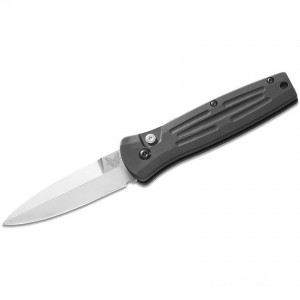 Clearance Benchmade 3551 Pardue Stimulus AUTO Folding Knife 2.99" 154CM Satin Plain Blade, Aluminum Handles